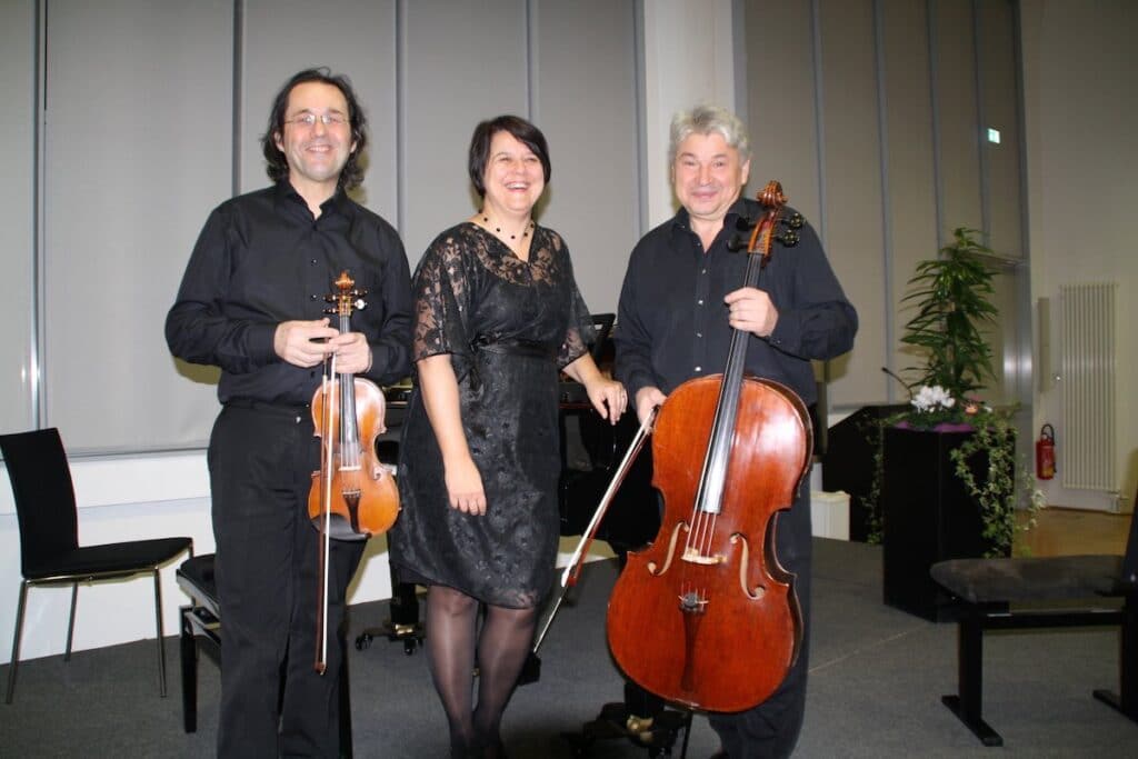 Amael Piano Trio Pro-Nota concert in Nordhorn