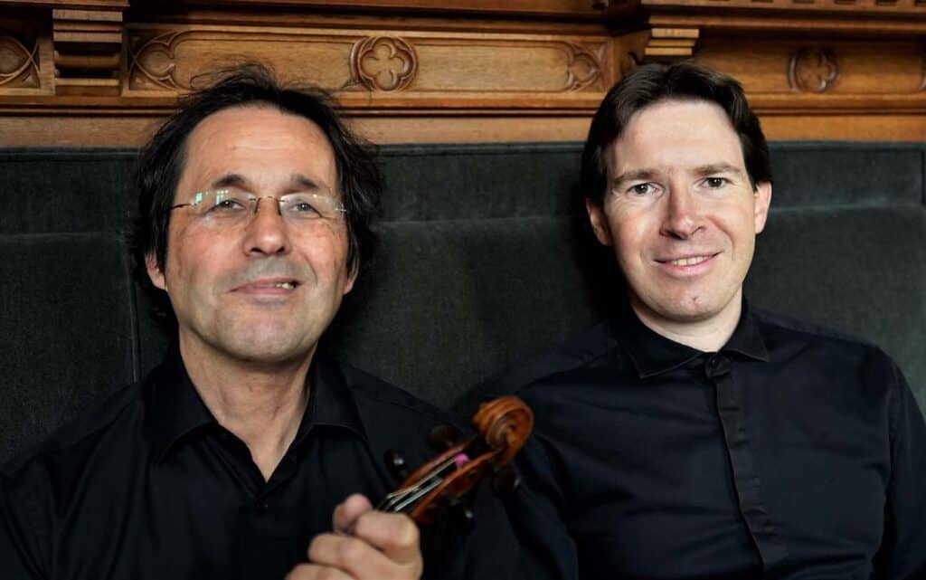 Das Violin-Klavier-Duo Volodja Balzalorsky-Peter Caelen