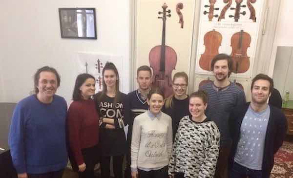  Classe di violino dell'Accademia di Musica Volodja Balzalorsky dell'Università di Lubiana 22 dic. 2017-Foto-NO2-piccola